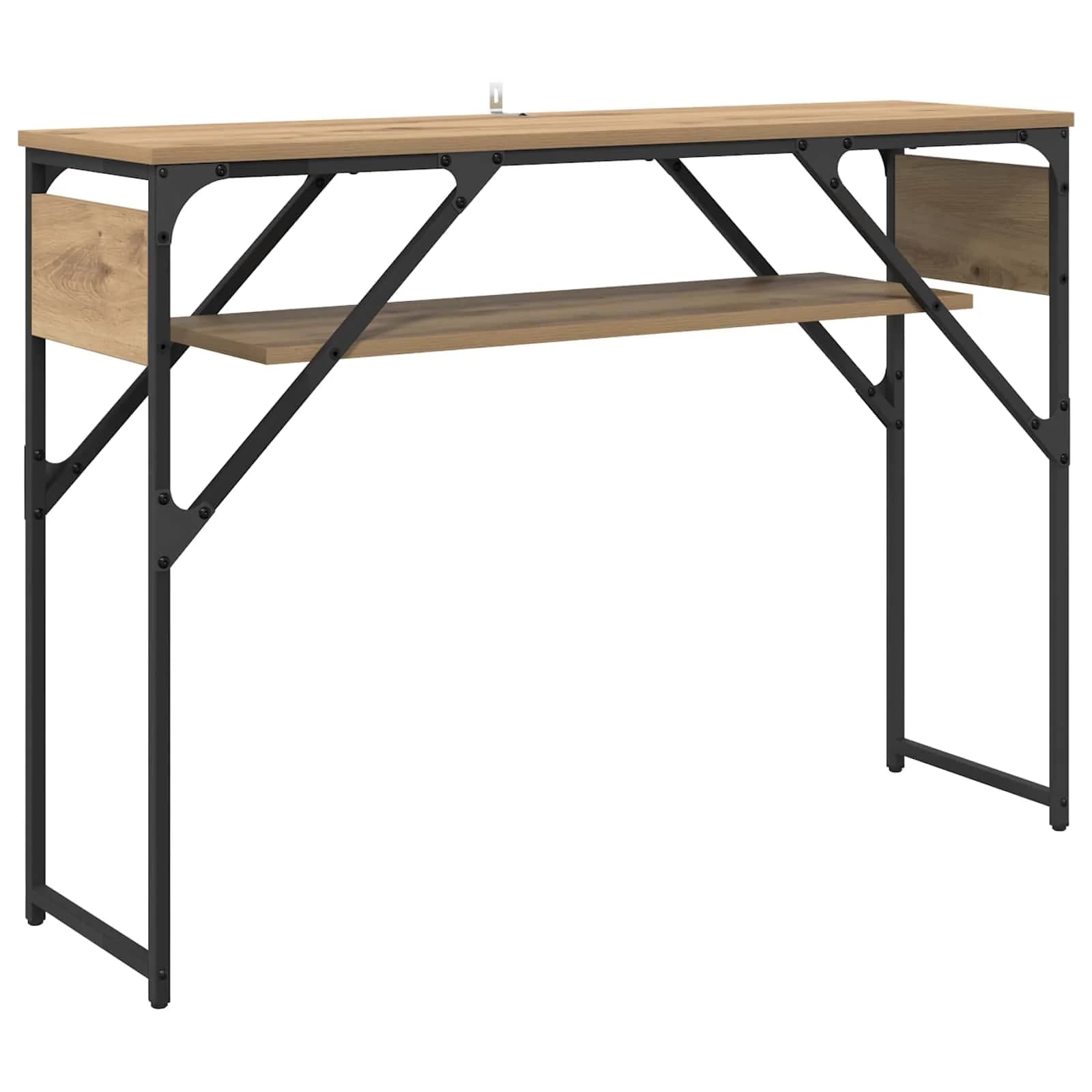 Konzolnamizica Umetni hrast Inženirski les 105x30x75cm - slika 2