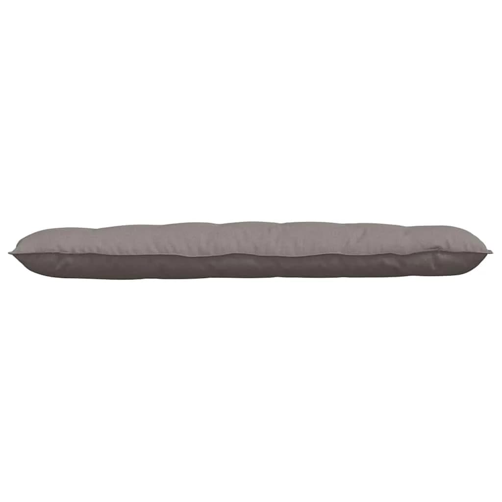 Poglavni vzglavnik Taupe 160 x 19 x 50 cm blago - slika 5