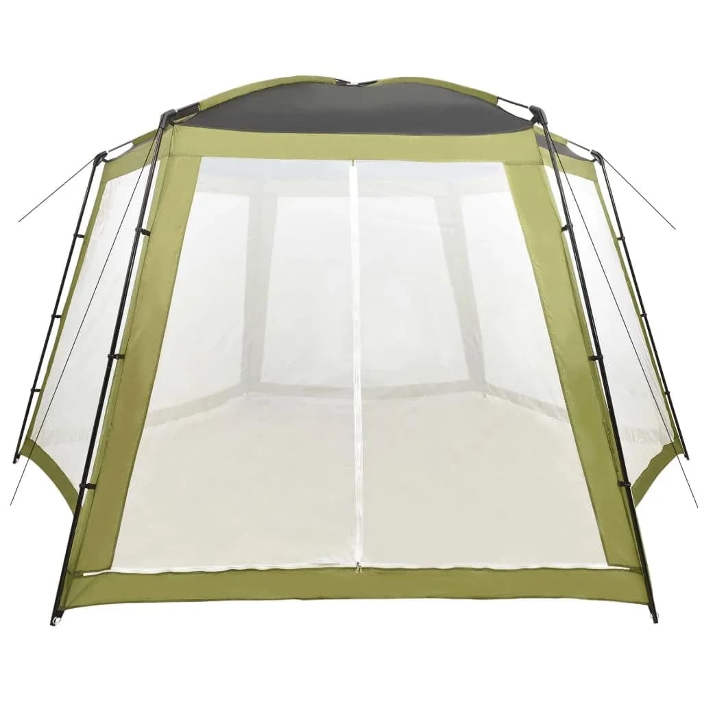 Šotor za bazen iz blaga 590x520x250 cm zelen - slika 2