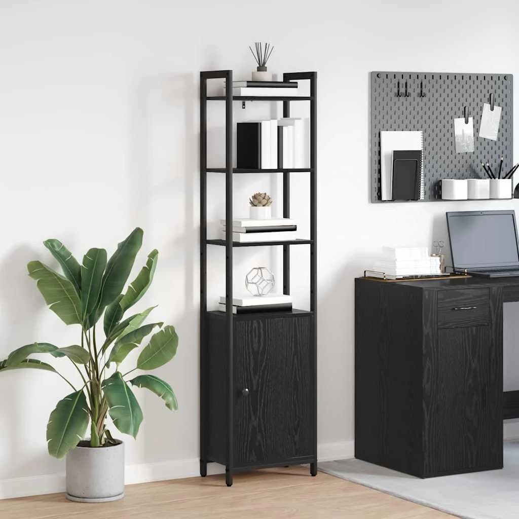 Knjigovni omar 6 nivojev 40 x 24 x 161 cm Inženirski les