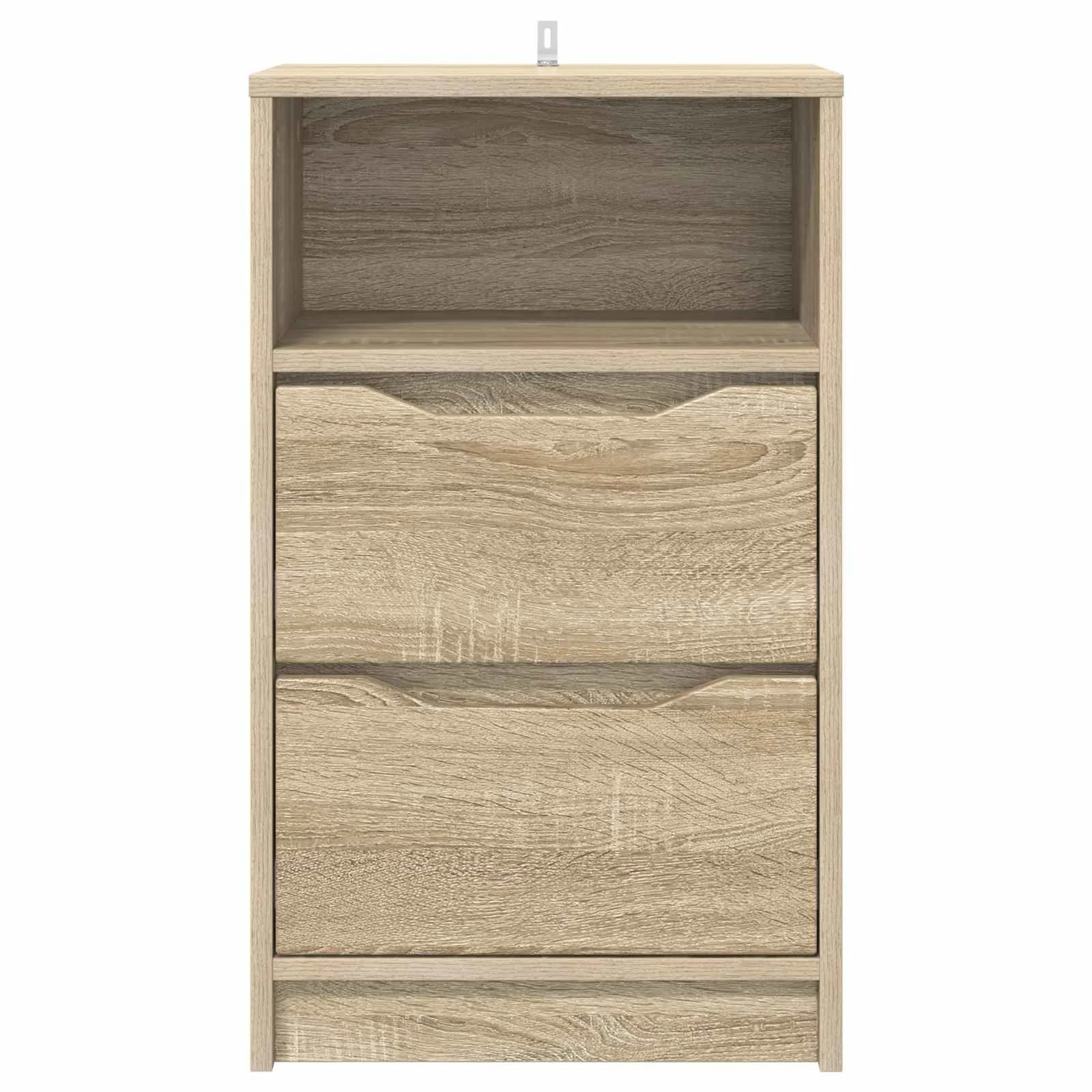 Posteljne mize 2 kos Sonoma hrast 40 x 30 x 467 cm - slika 6