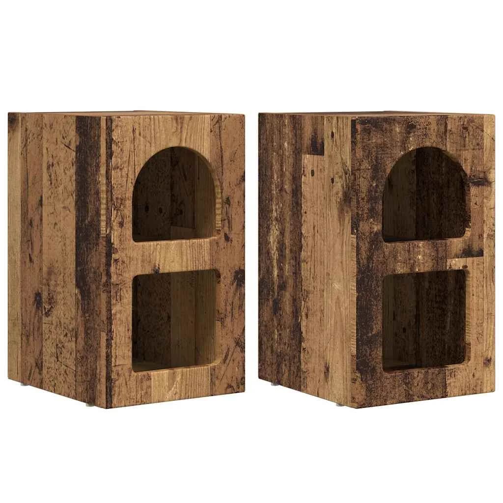 Nočna omarica ELST 2 kos Star les 29,5 x 33,5 x 50 cm - slika 2