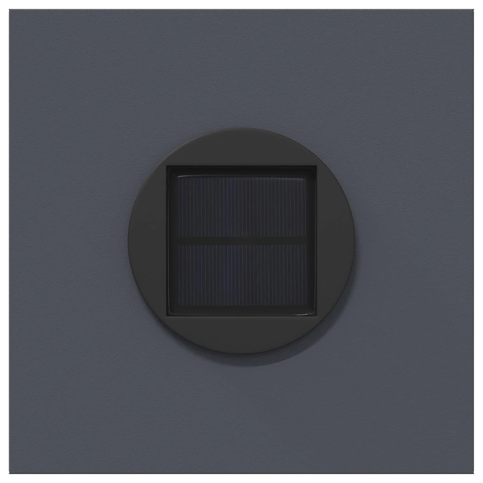 Solarno LED svetilo za pot 2 kos Toplo bela 18 x 18 x 50 cm - slika 7