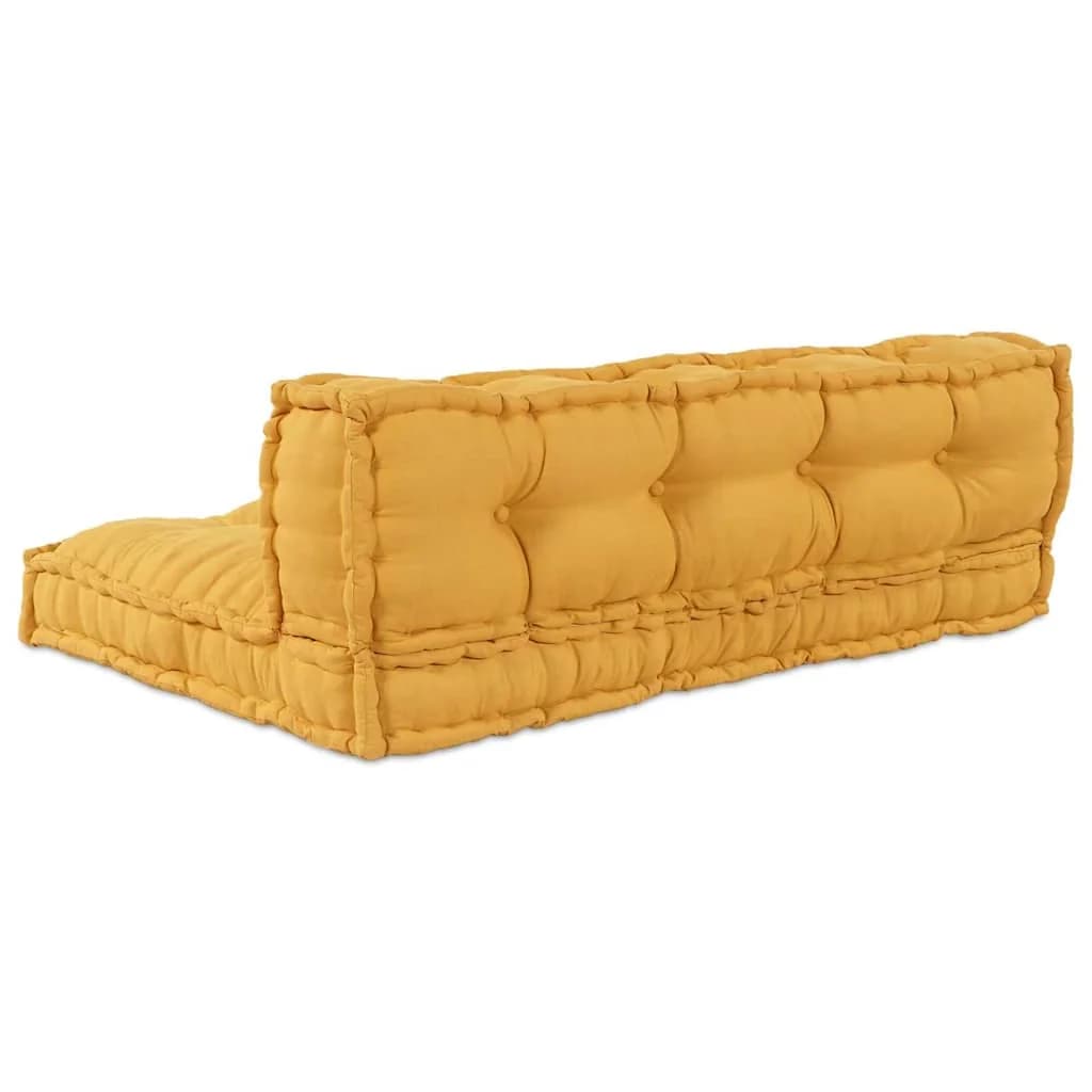 Blazina za paletni kafi 2 kos Blago Rumena 120 x 80 x 38 cm - slika 5