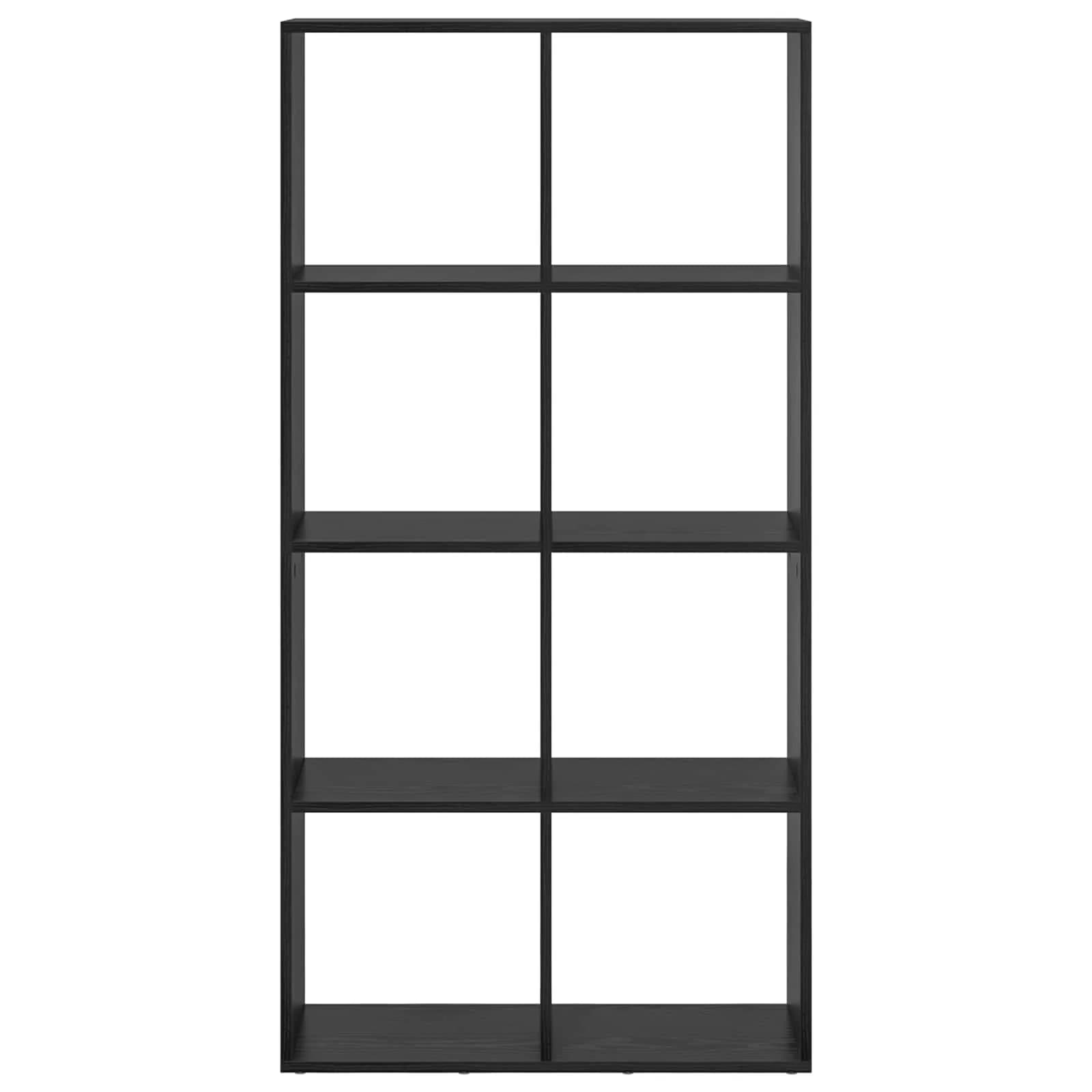 Knjigovni omar 8 nivojev 69,5 x 29 x 137,5 cm Inženirski les - slika 5