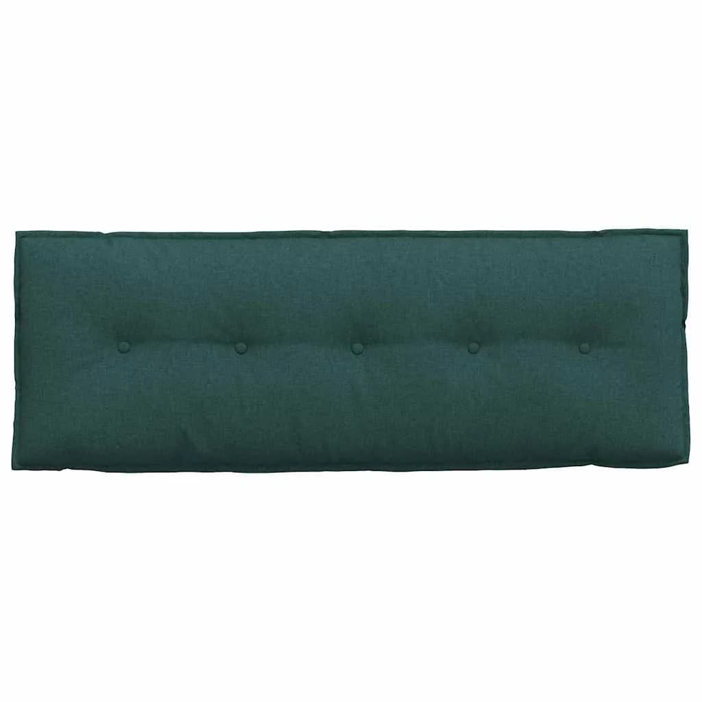 Poglavni vzglavnik Temno zelena 140 x 19 x 50 cm blago - slika 6