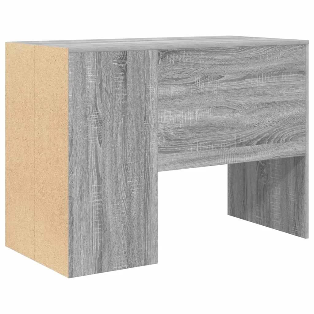 Miza Siva Sonoma Inženirski les 102 x 50 x 75 cm - slika 7
