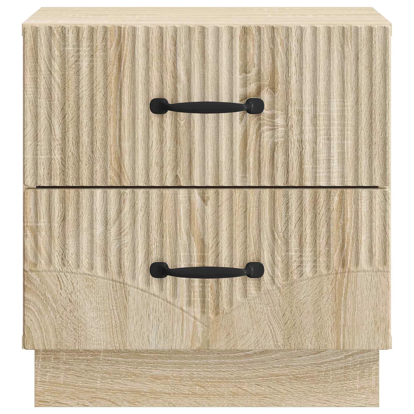 Nočna omarica Sonoma hrast 43 x 34,5 x 44,5 cm Inženirski les - slika 5