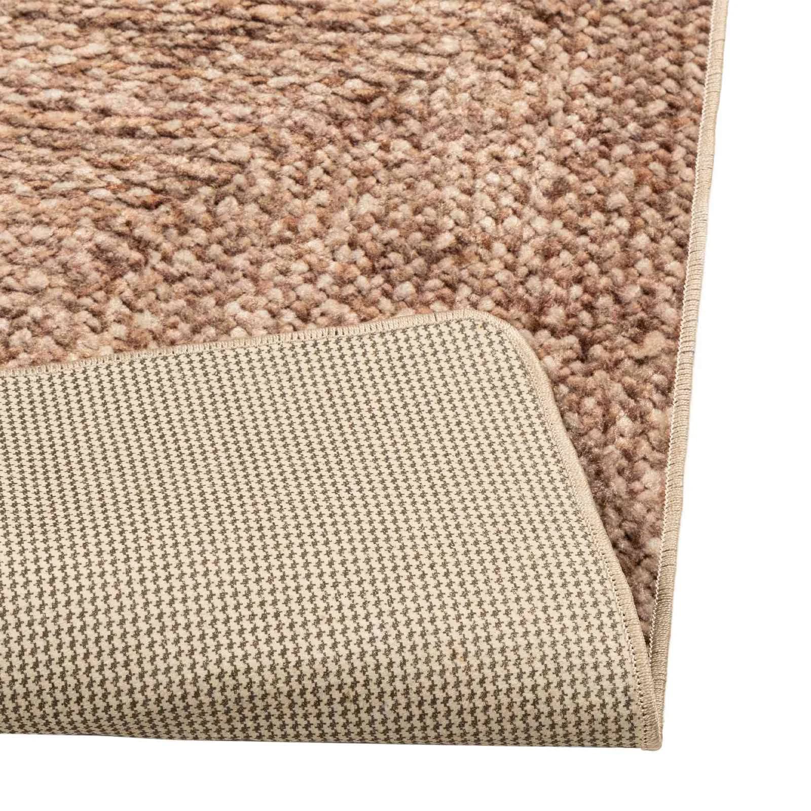 Preproga runner MARSA Rumena 100 x 100 cm Poliester in PVC - slika 4
