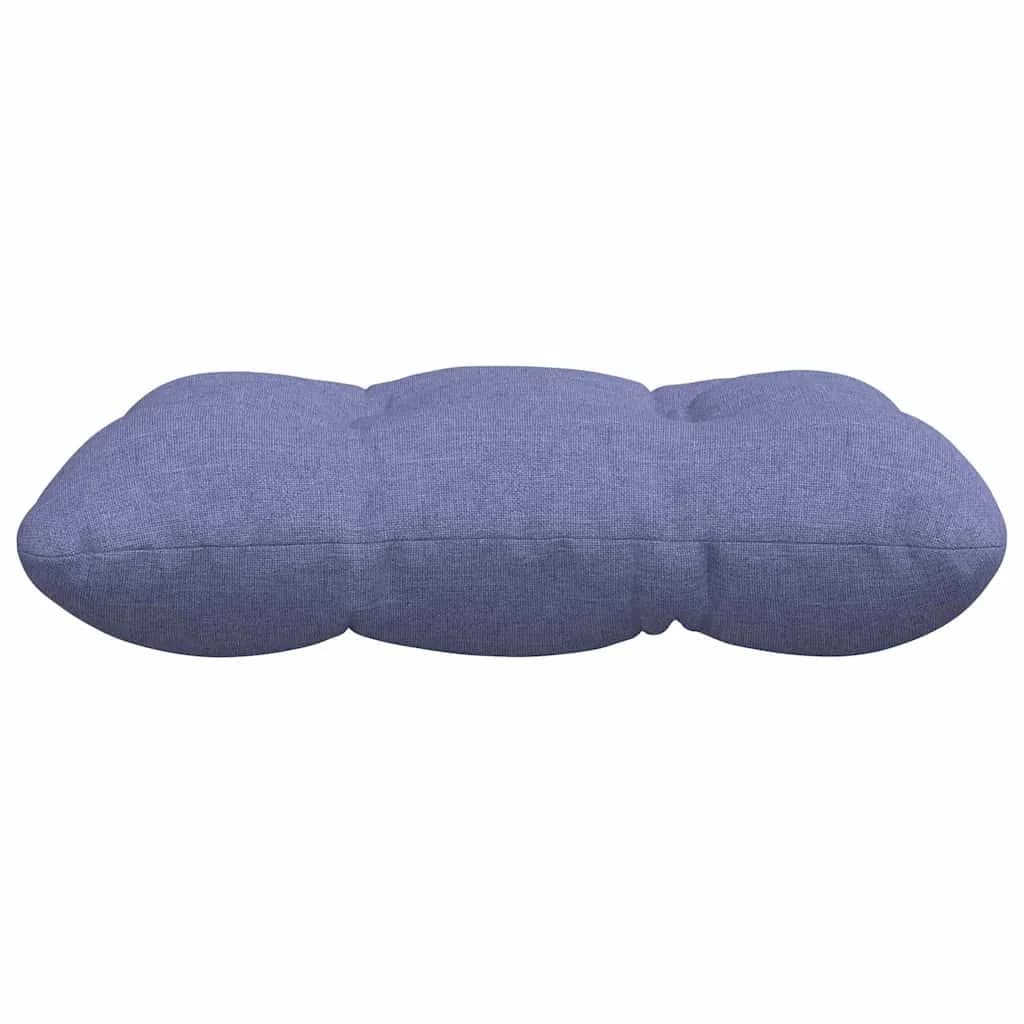 Sedežne blazine 4 kos Blago Jeans modra 45 x 45 x 12 cm - slika 6
