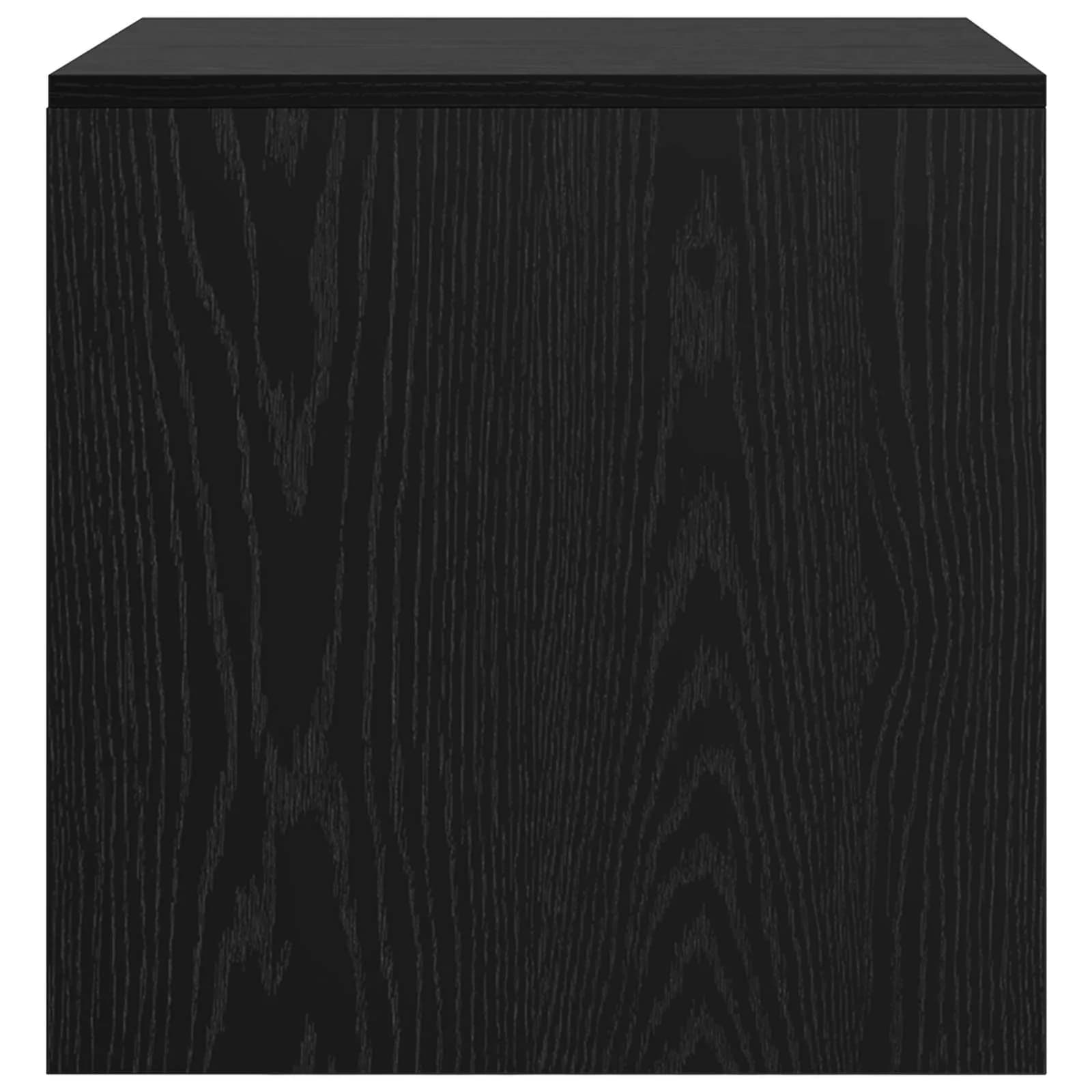 Klubska miza 3 kos Črna Orehovina 45 x 45 x 45 cm - slika 7
