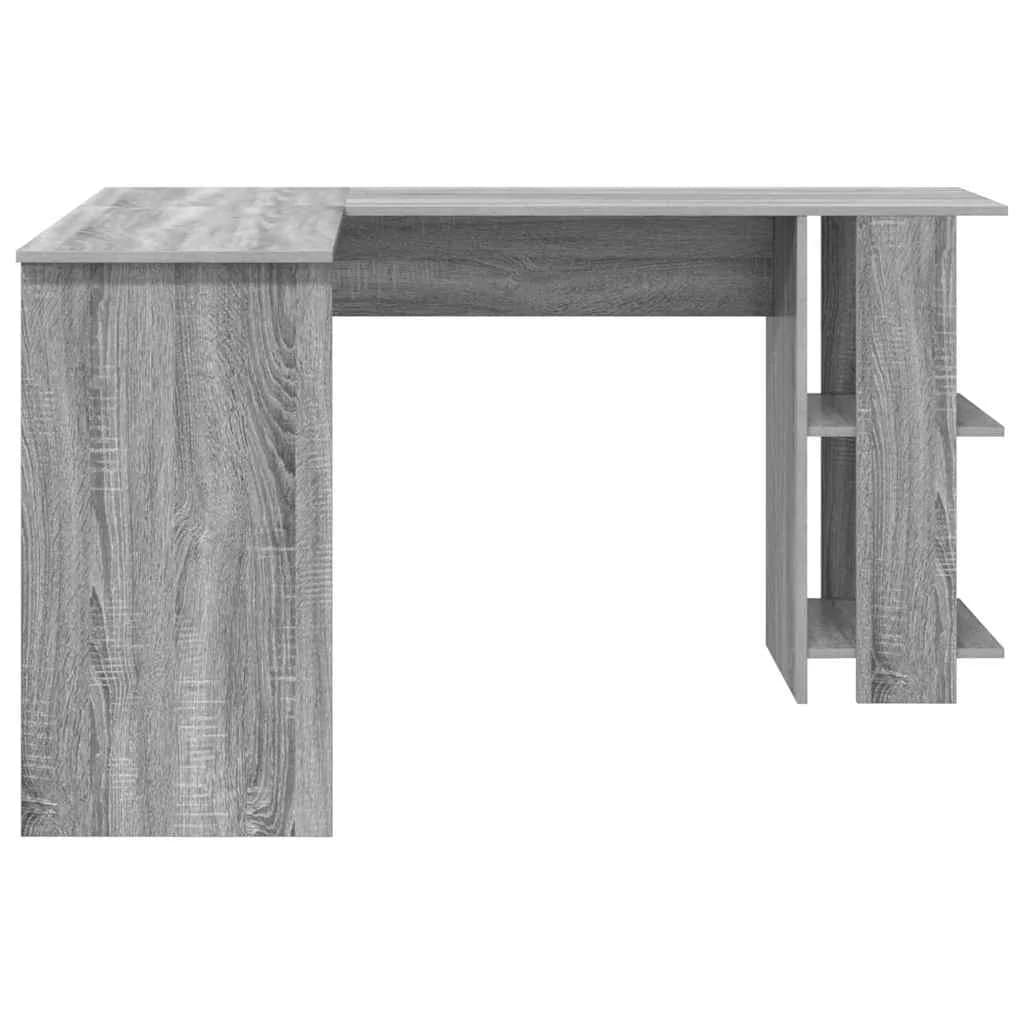 Kotniška miza Siva Sonoma Inženirski les 140 x 113,5 x 75 cm - slika 6