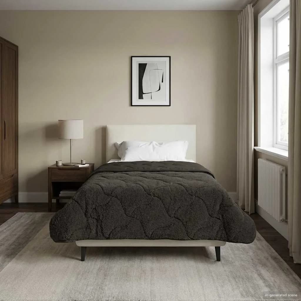 Zimska posteljnina Šonerisan Antracit 155 x 220 cm - slika 4