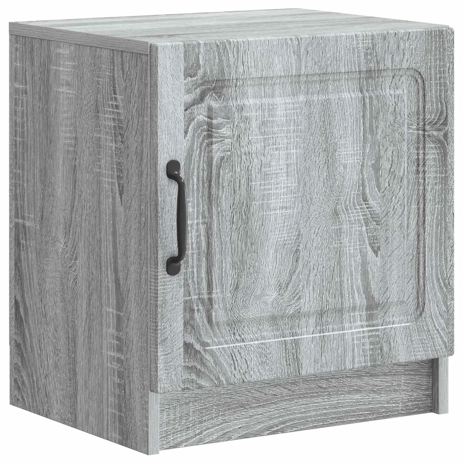 Nočna omarica 2 kos Siva Sonoma 43 x 34,5 x 47 cm - slika 5