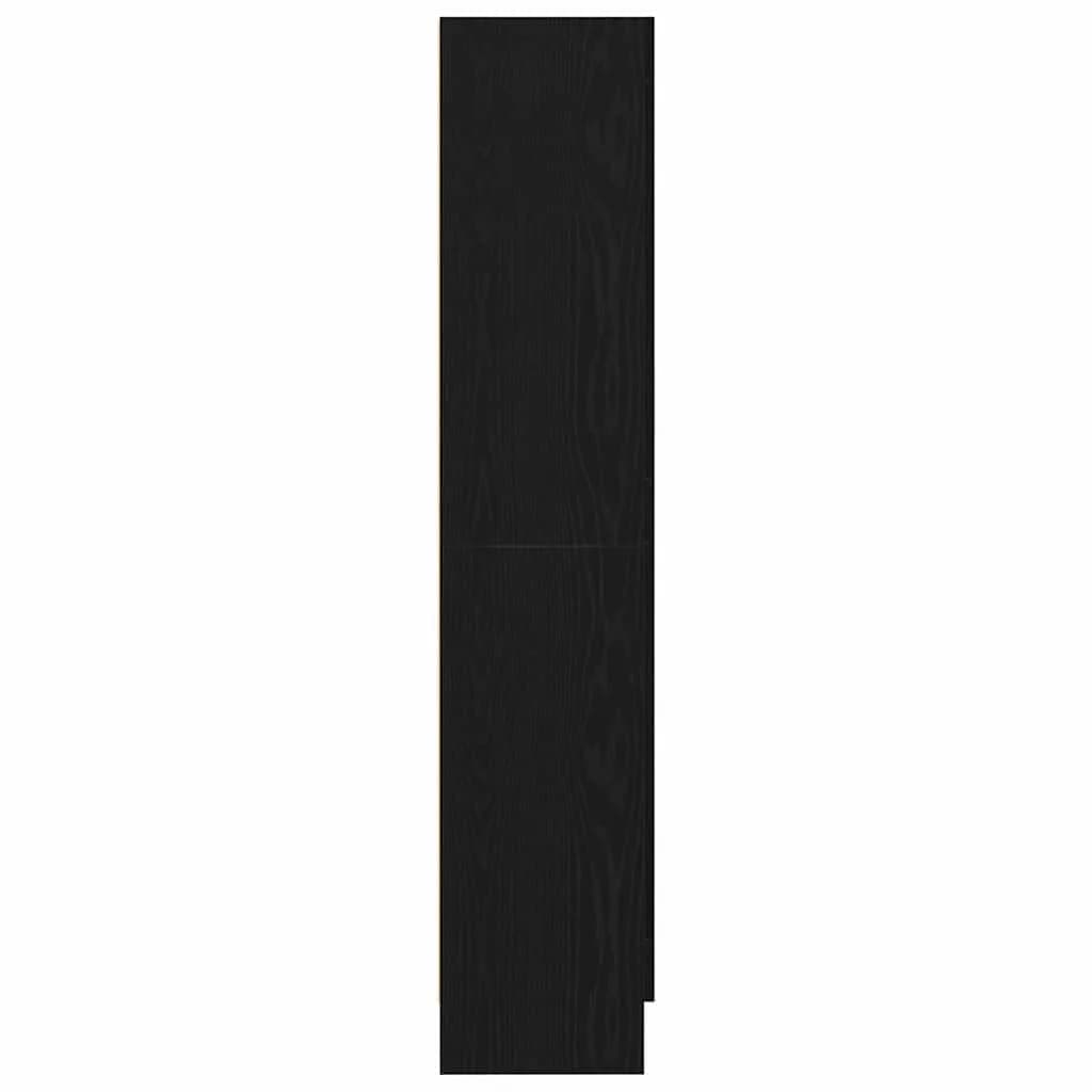 Knjigovni omar 3 nivojev 82,5 x 30,5 x 150 cm Inženirski les - slika 8