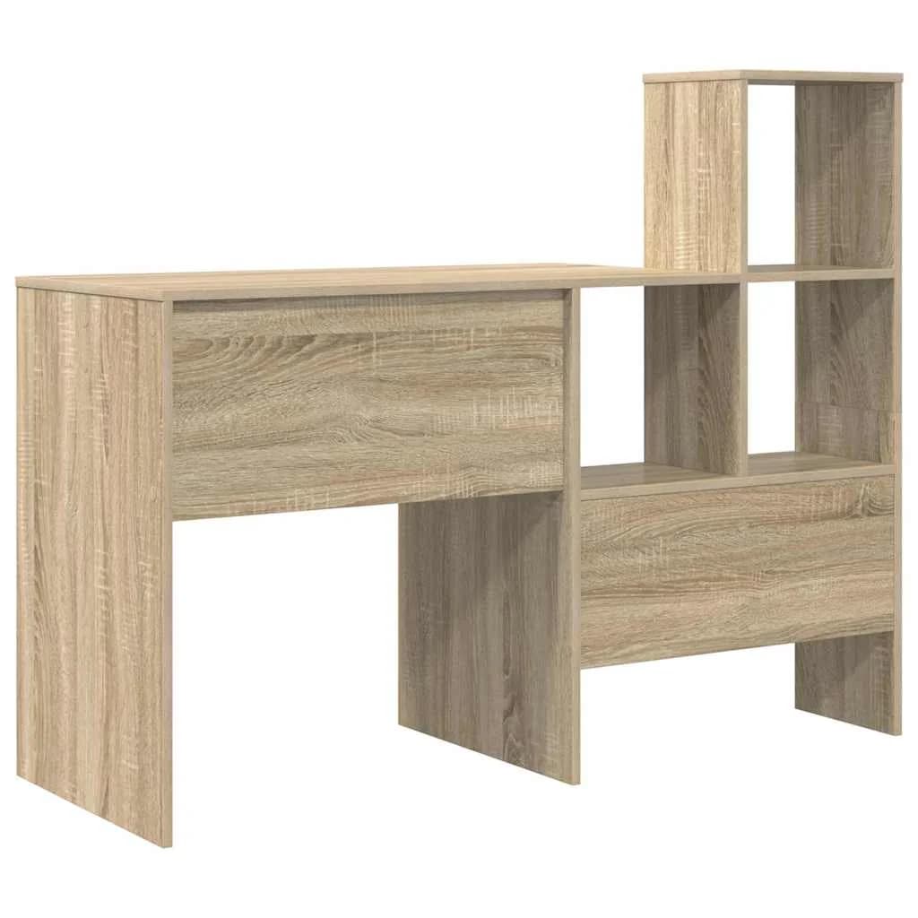 Miza Sonoma hrast Inženirski les 131,5 x 50 x 106,5 cm - slika 7
