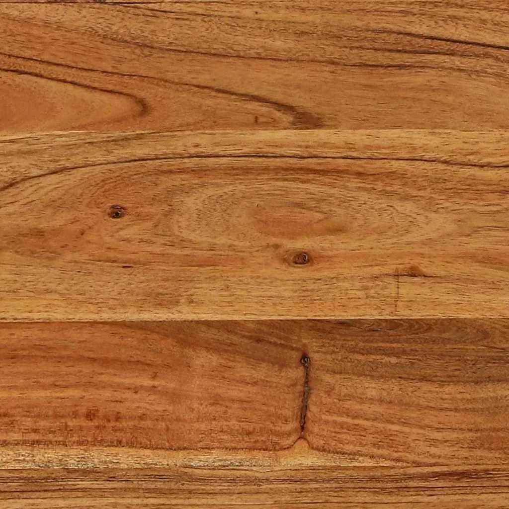 Konzolna miza Rjava 90 x 33 x 75 cm Masiven les akacije - slika 9