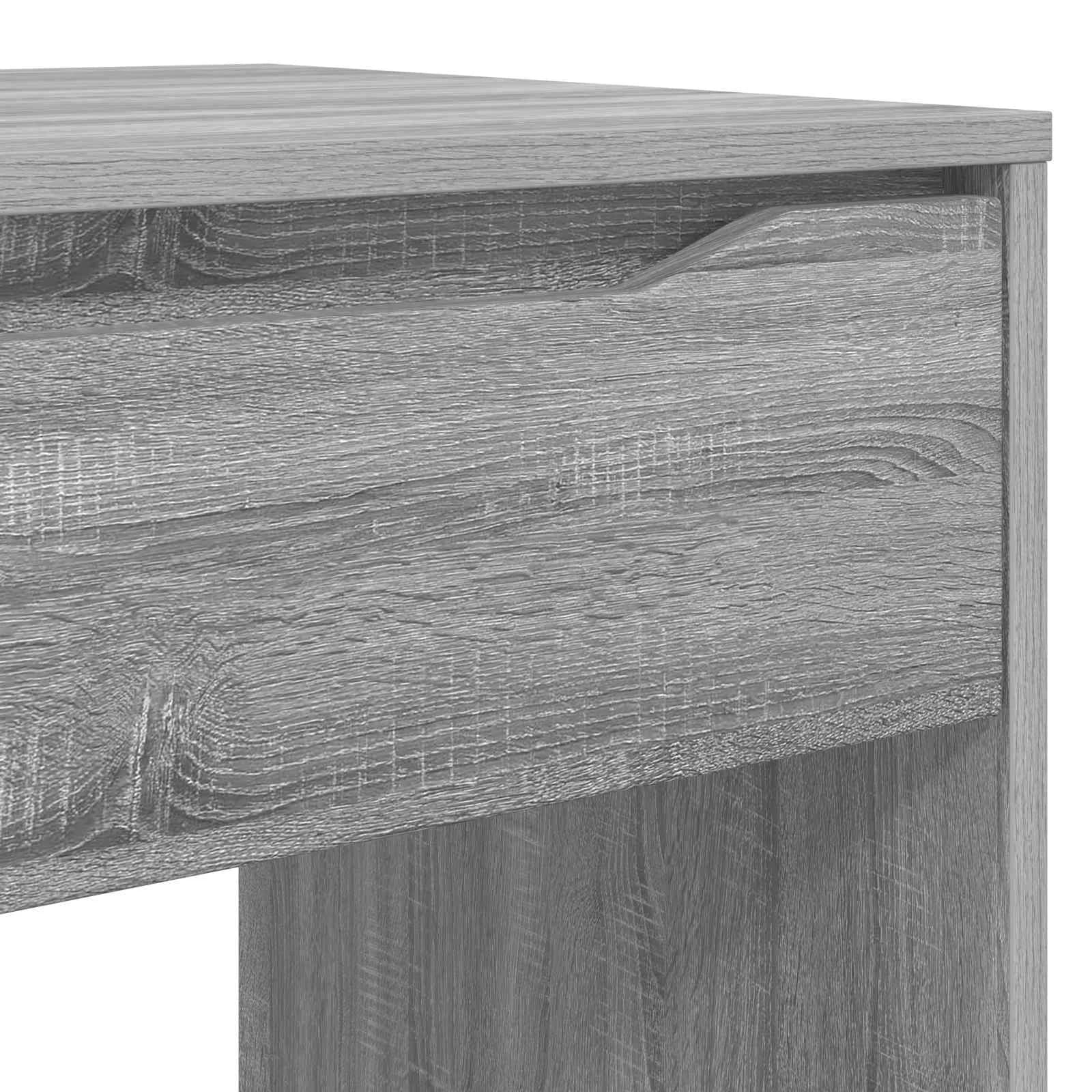 Miza Siva Sonoma 100 x 50 x 78 cm Konstruirano leseno - slika 10