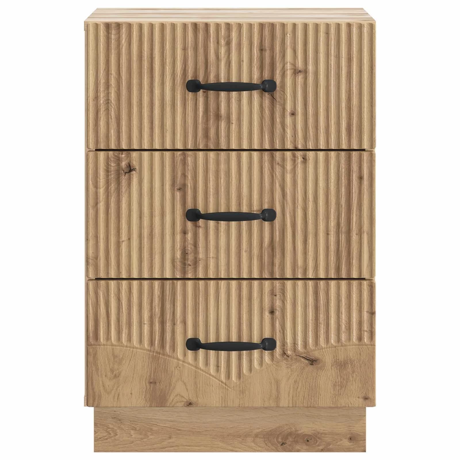 Nočna omarica Artisan hrast 43 x 41 x 63,5 cm Inženirski les - slika 5