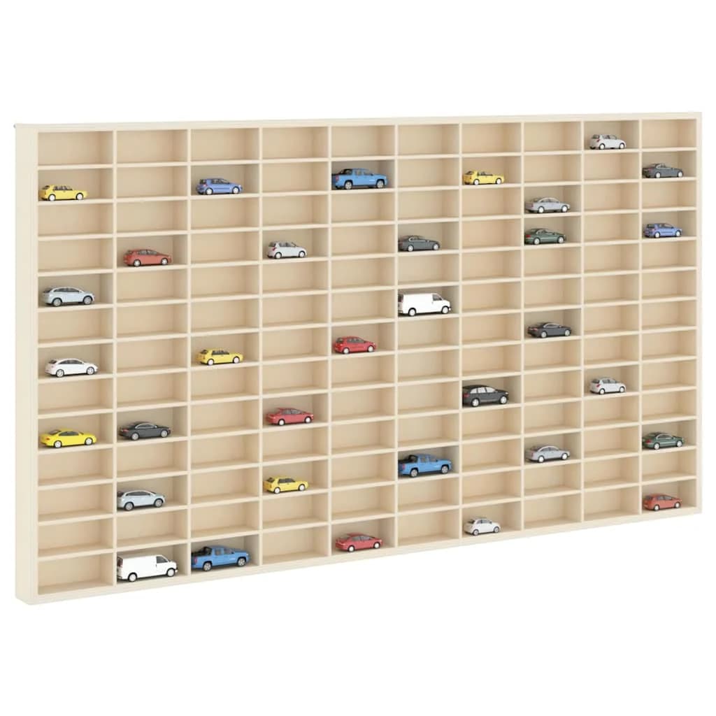 Stenska vitrina Montaža za steno Bež 98 x 4,5 x 55 cm - slika 3