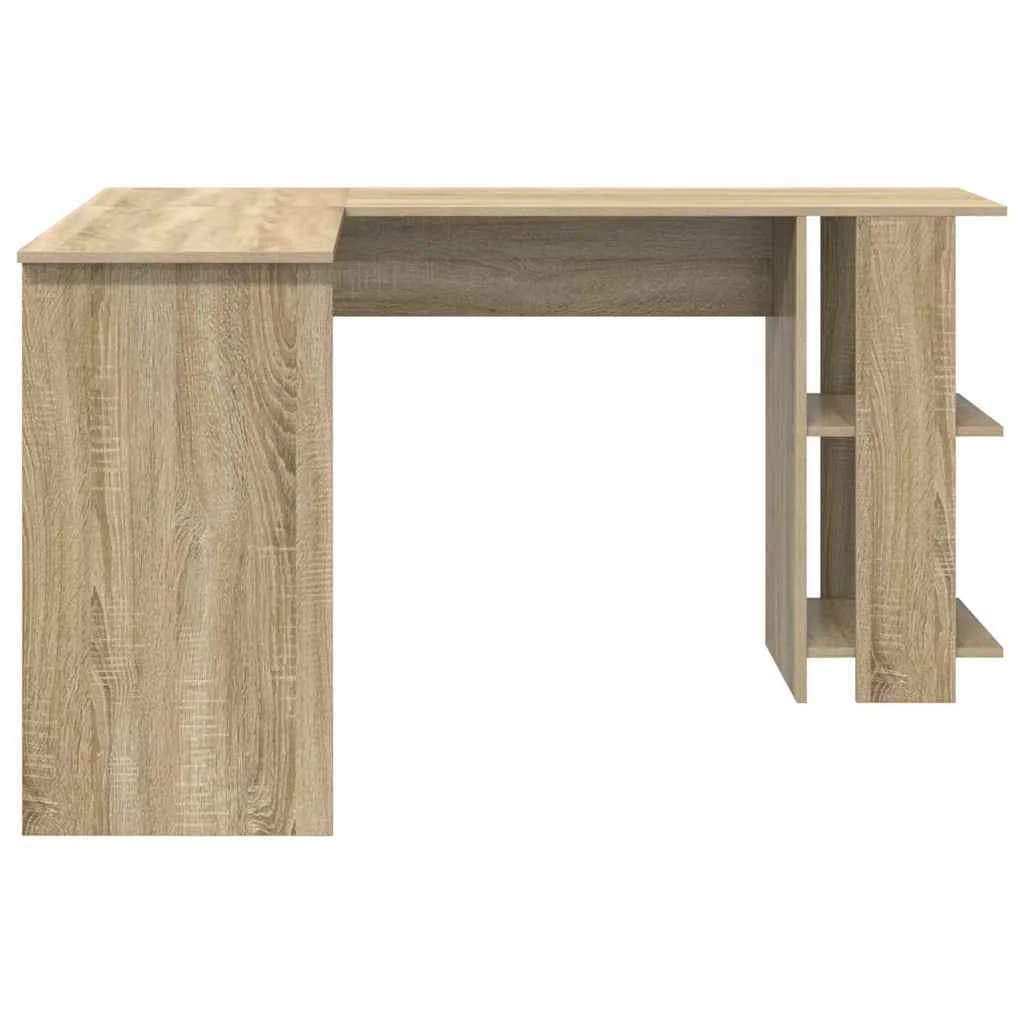 Kotniška miza Sonoma hrast Inženirski les 140 x 113,5 x 75 cm - slika 6