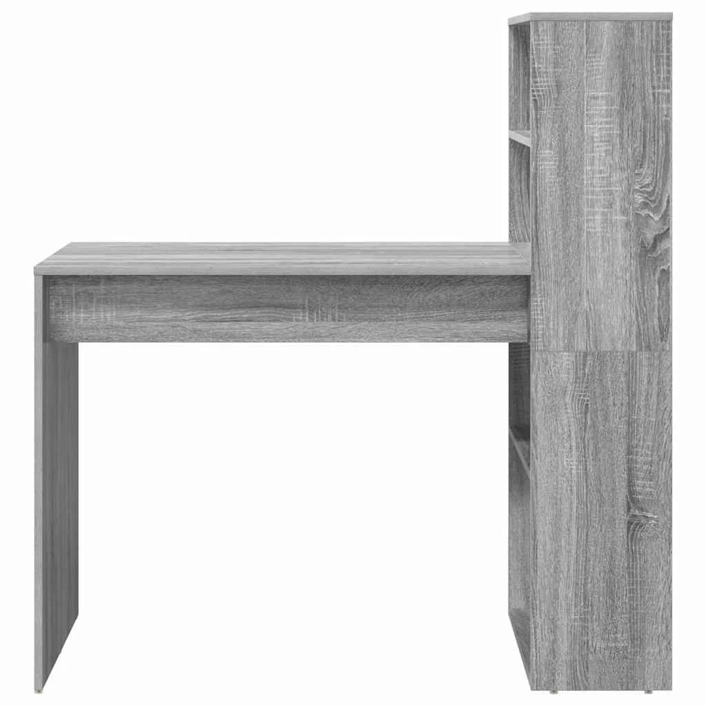 Miza Siva Sonoma Inženirski les 113 x 54 x 120 cm - slika 5