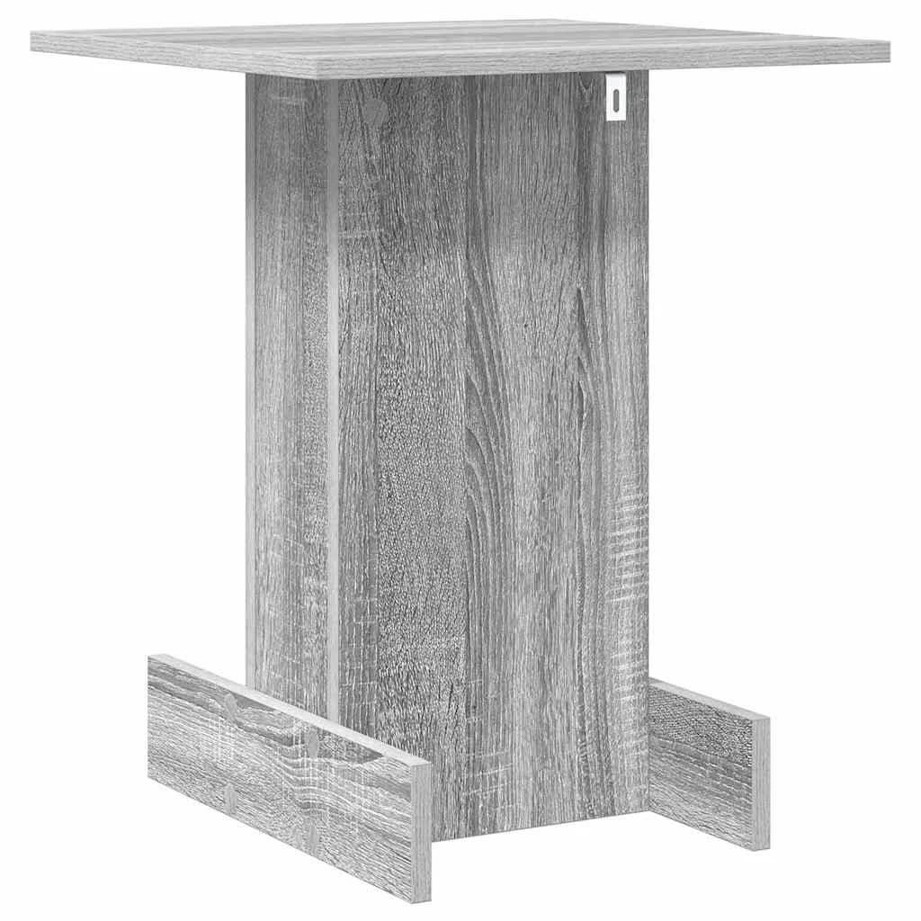 Stranska miza Siva Sonoma 44,5 x 45 x 55 cm Inženirski les - slika 7