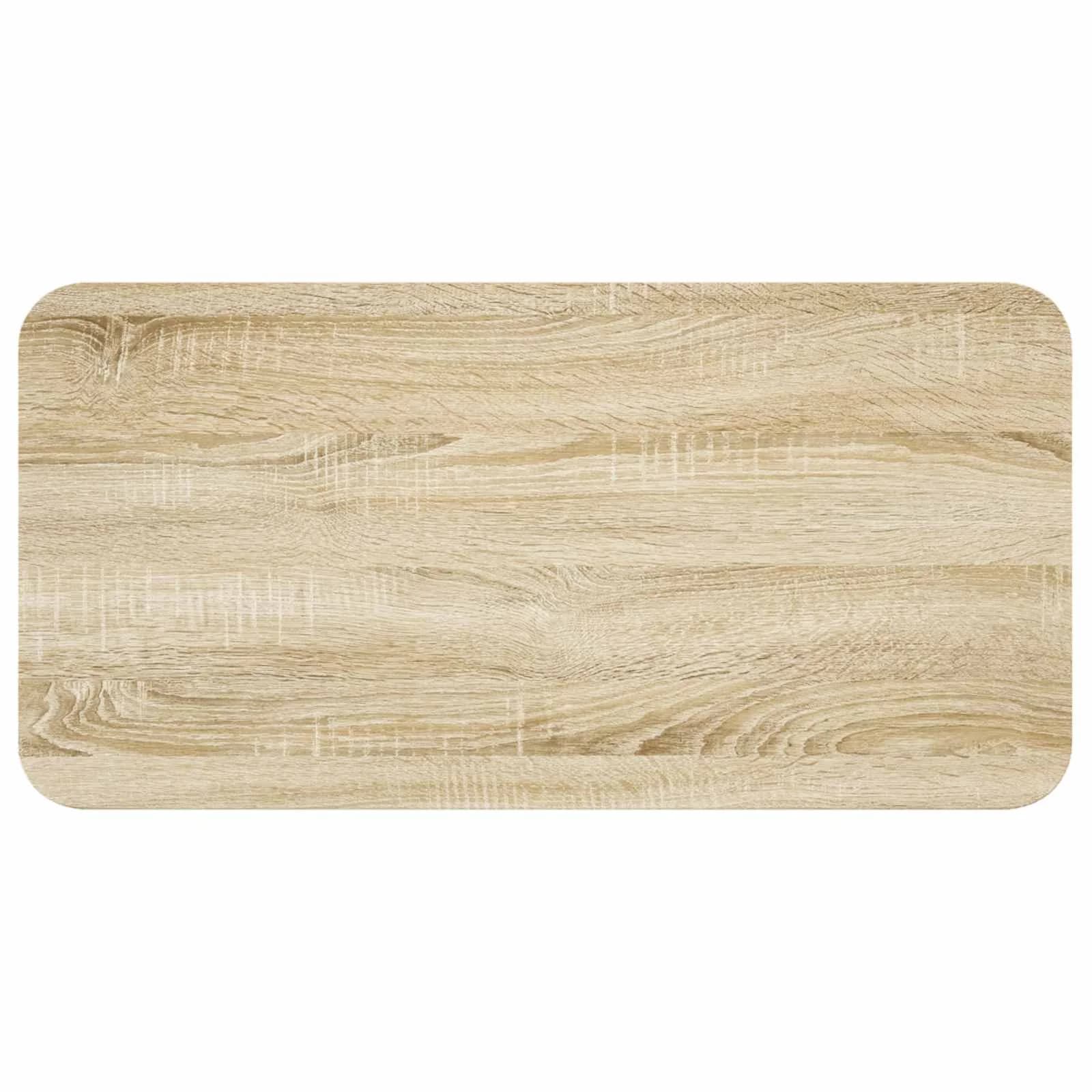 Klubska miza Sonoma hrast 100 x 50 x 45 cm Inženirski les - slika 4