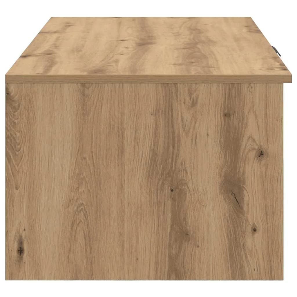 Klubska miza Umetni hrast 102 x 50 x 36cm Inženirski les - slika 7