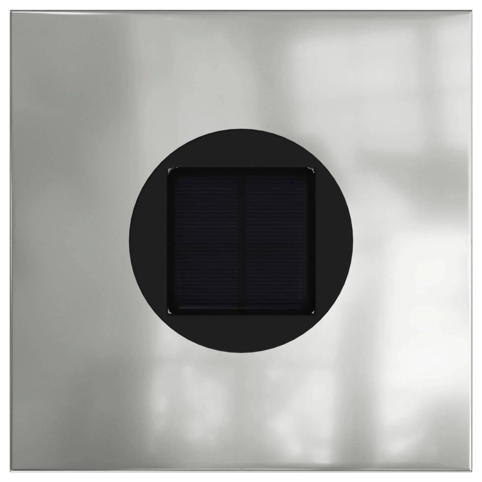 Solarno LED svetilo za pot 2 kos Toplo bela 18 x 18 x 50 cm - slika 7