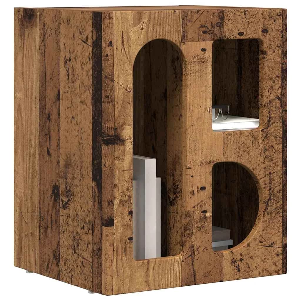 Nočna omarica ELST 2 kos Star les 40 x 35 x 50 cm - slika 3