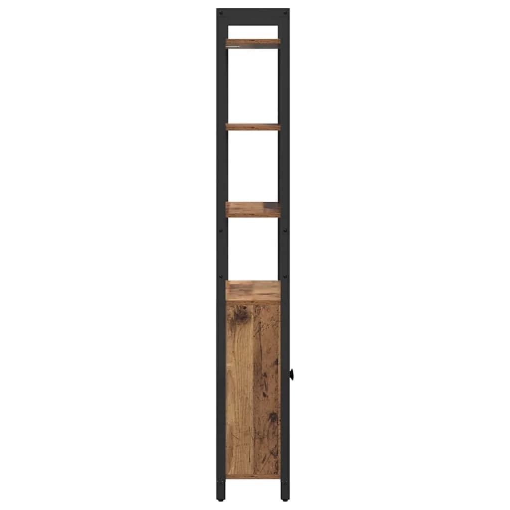 Knjigovni omar 6 nivojev 60 x 24 x 161 cm Inženirski les - slika 7