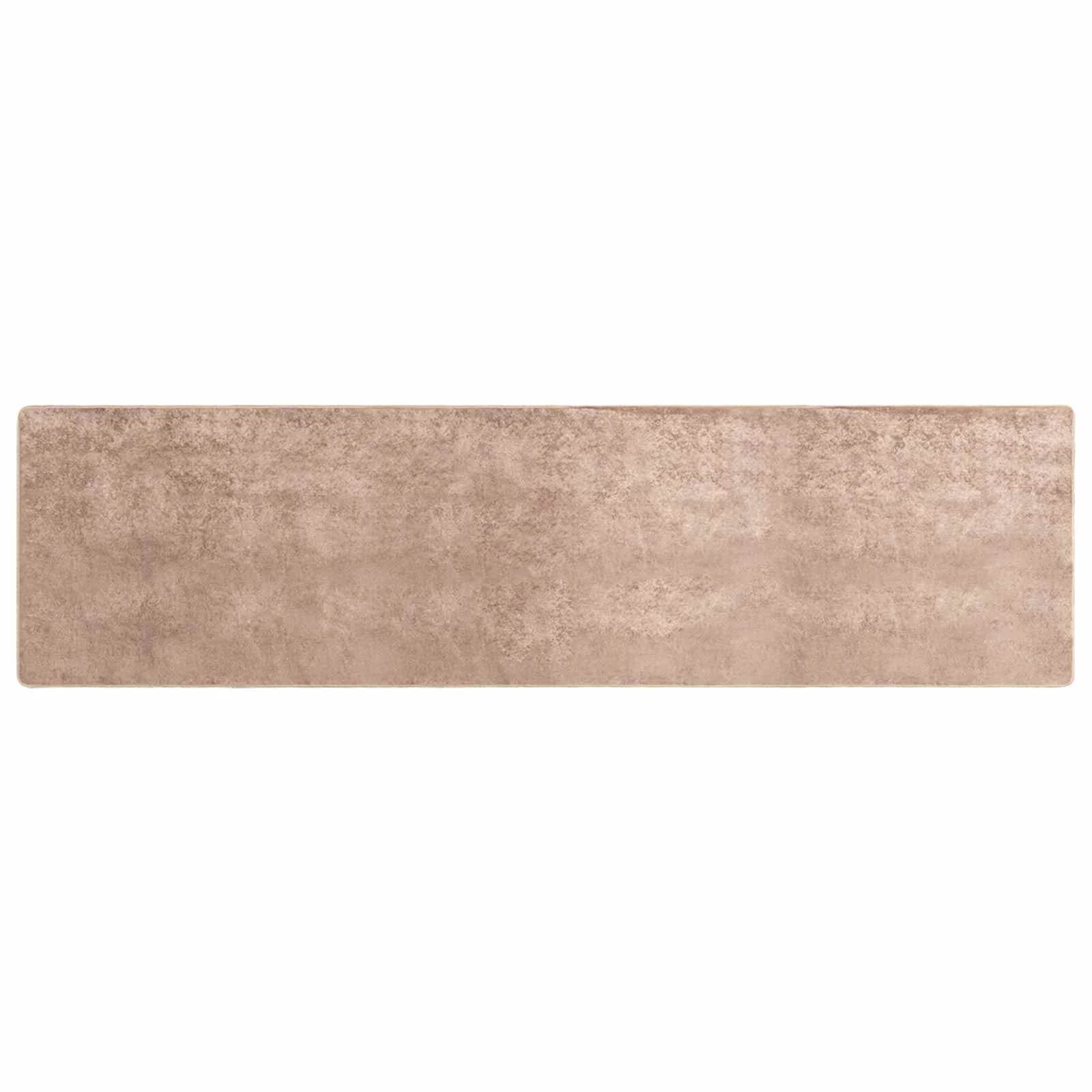 Preproga runner MARSA Peščena 80 x 300 cm Poliester in PVC - slika 2