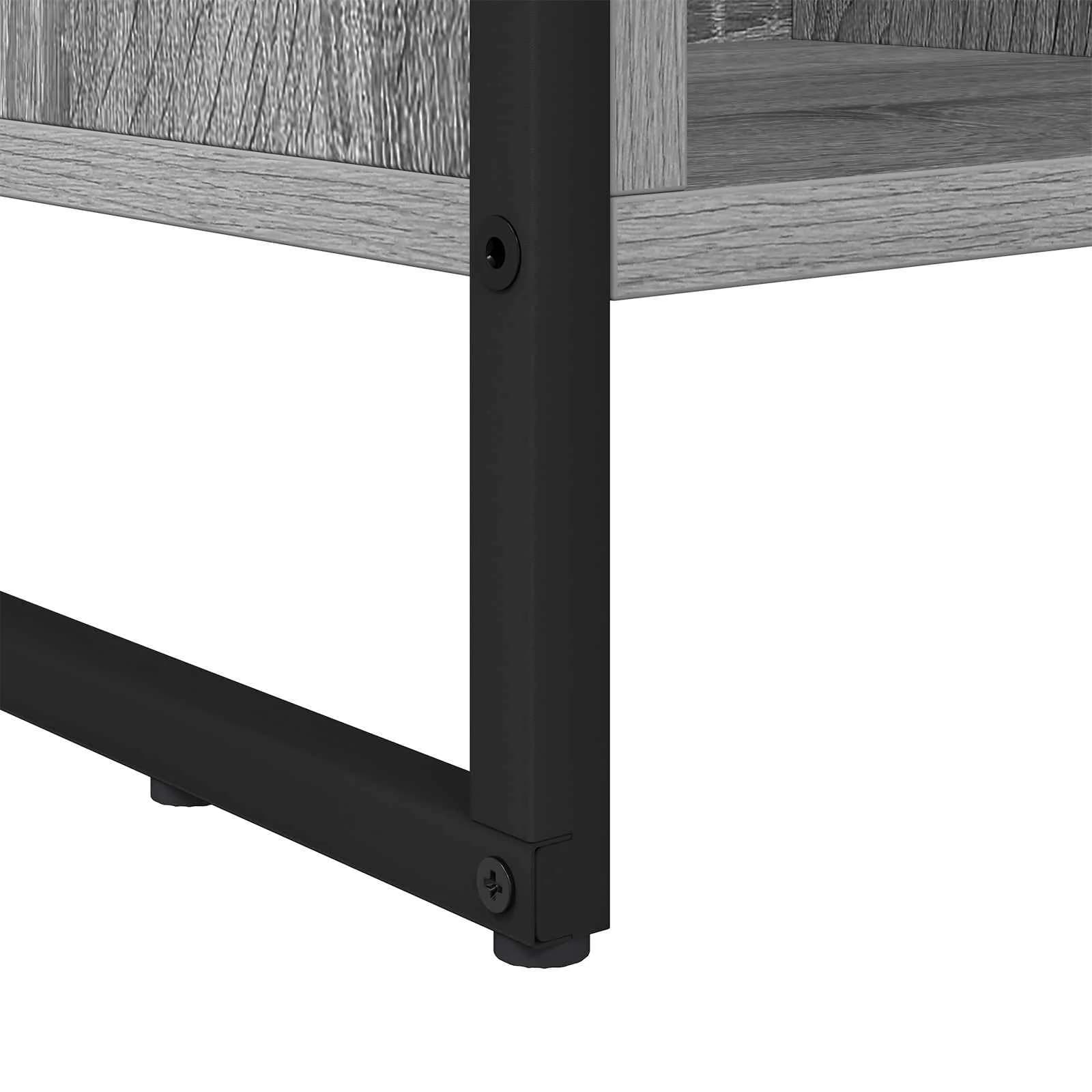 Knjigovni omar 99,5 x 30 x 108,5 cm Inženirski les Siva Sonoma - slika 9