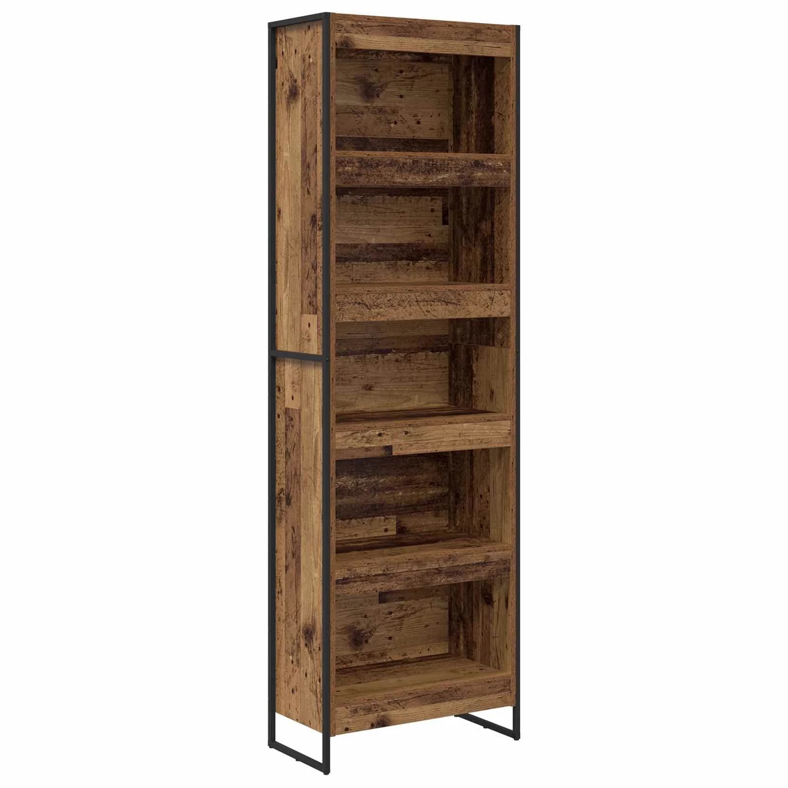 Knjigovni omar 60 x 30 x 189,5 cm Inženirski les Star les - slika 2