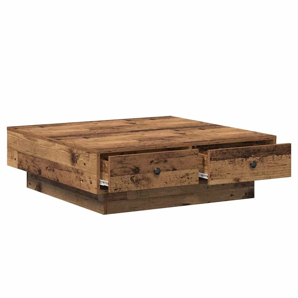 Klubska miza Star les 90 x 90 x 28 cm Inženirski les - slika 11