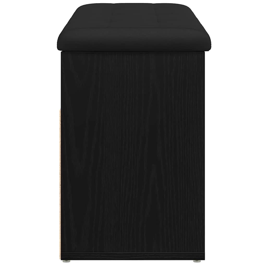 Klop za čevlje Črna 80 x 30 x 45 cm Inženirski les - slika 7