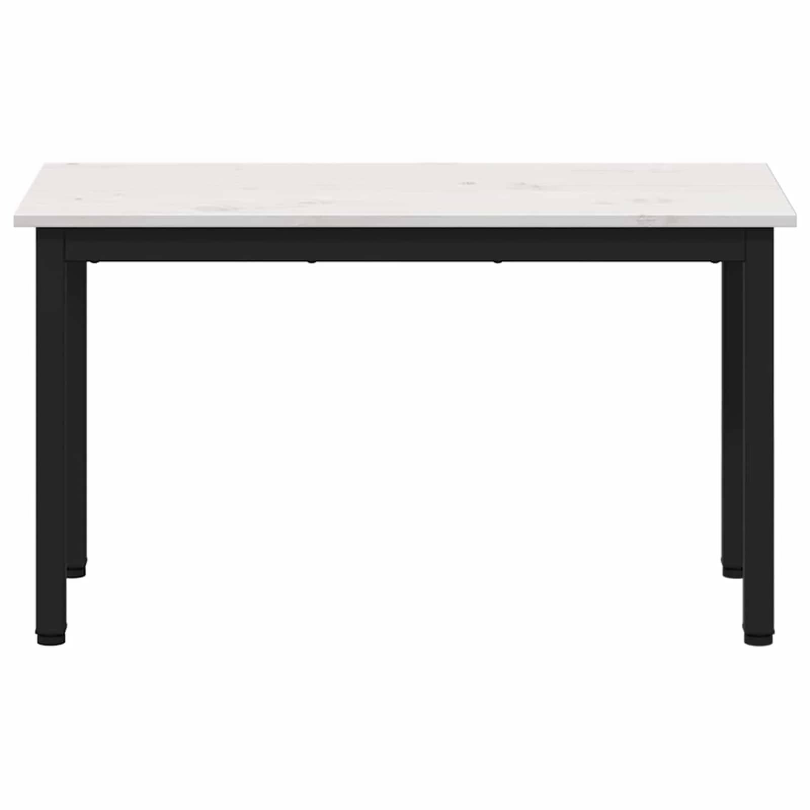 klop Bela 80 x 35 x 45 cm Masivno borovo les - slika 5