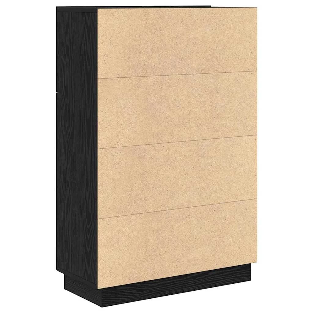 Miza Črna Orehovina Inženirski les 71.5 x 31.5 x 106.5 cm - slika 8