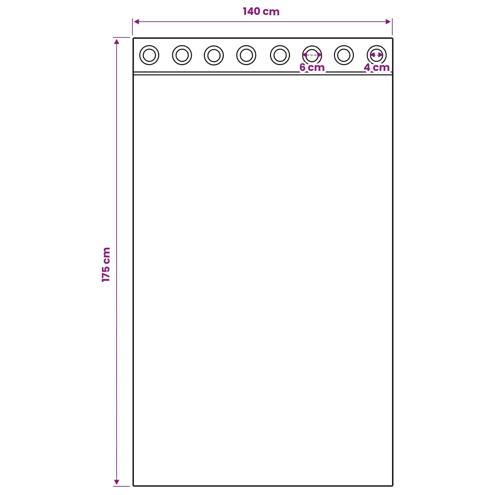 Velvete zavese 2 kos Vinorodna rdeča 175 x 140 cm Žamet - slika 8