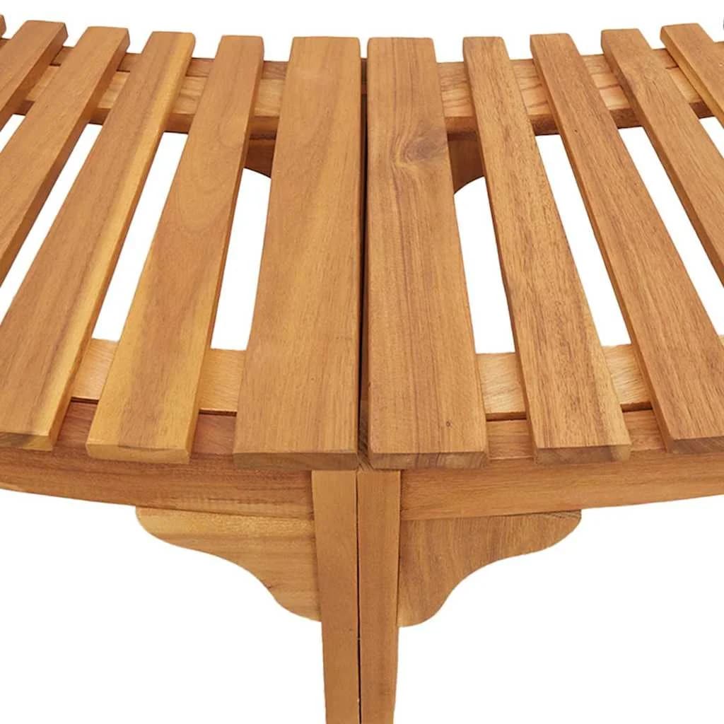 Obdaja vročo kad polkrožno Rjava 272 x 120 x 55,5 cm - slika 10