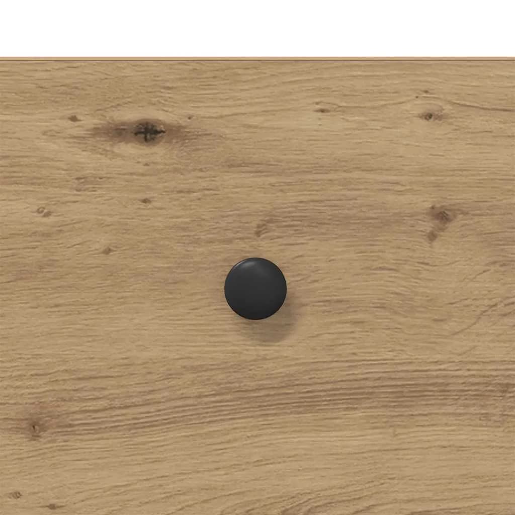 Klubska miza Umetni hrast 100 x 51 x 45 cm Inženirski les - slika 10