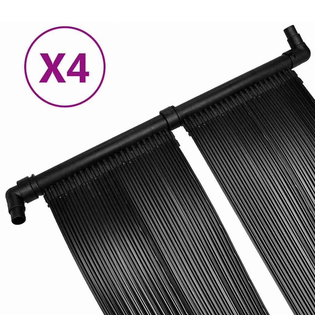 Solarni grelni panel za bazen 4 kosi 80x620 cm - slika 2