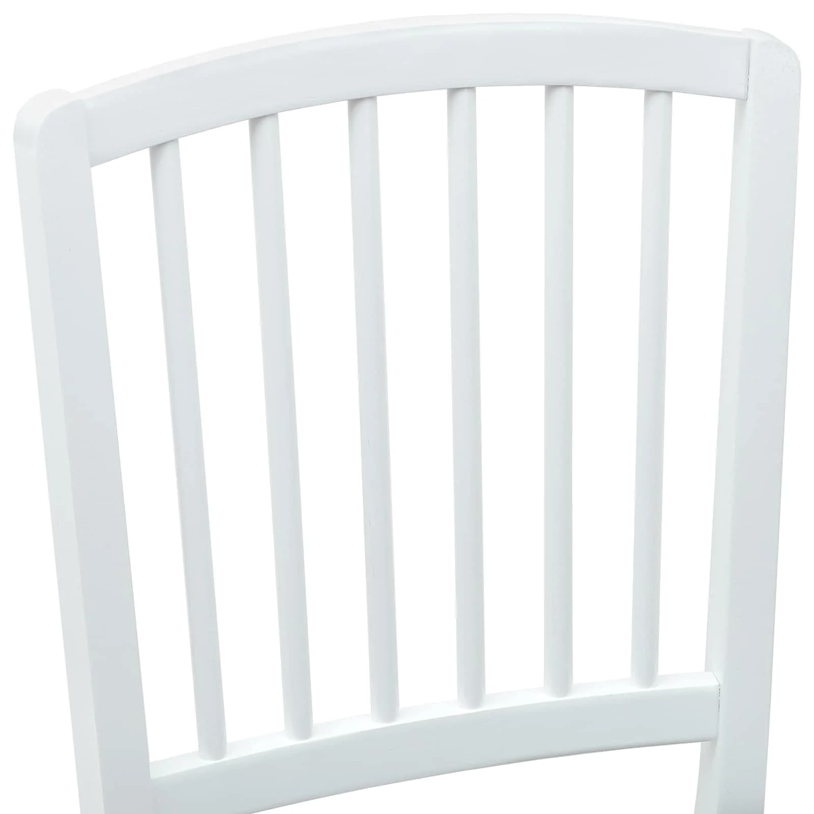 Jedilni stoli 2 kos Masivno gumovo les Bela 50 x 52,5 x 91 cm - slika 8