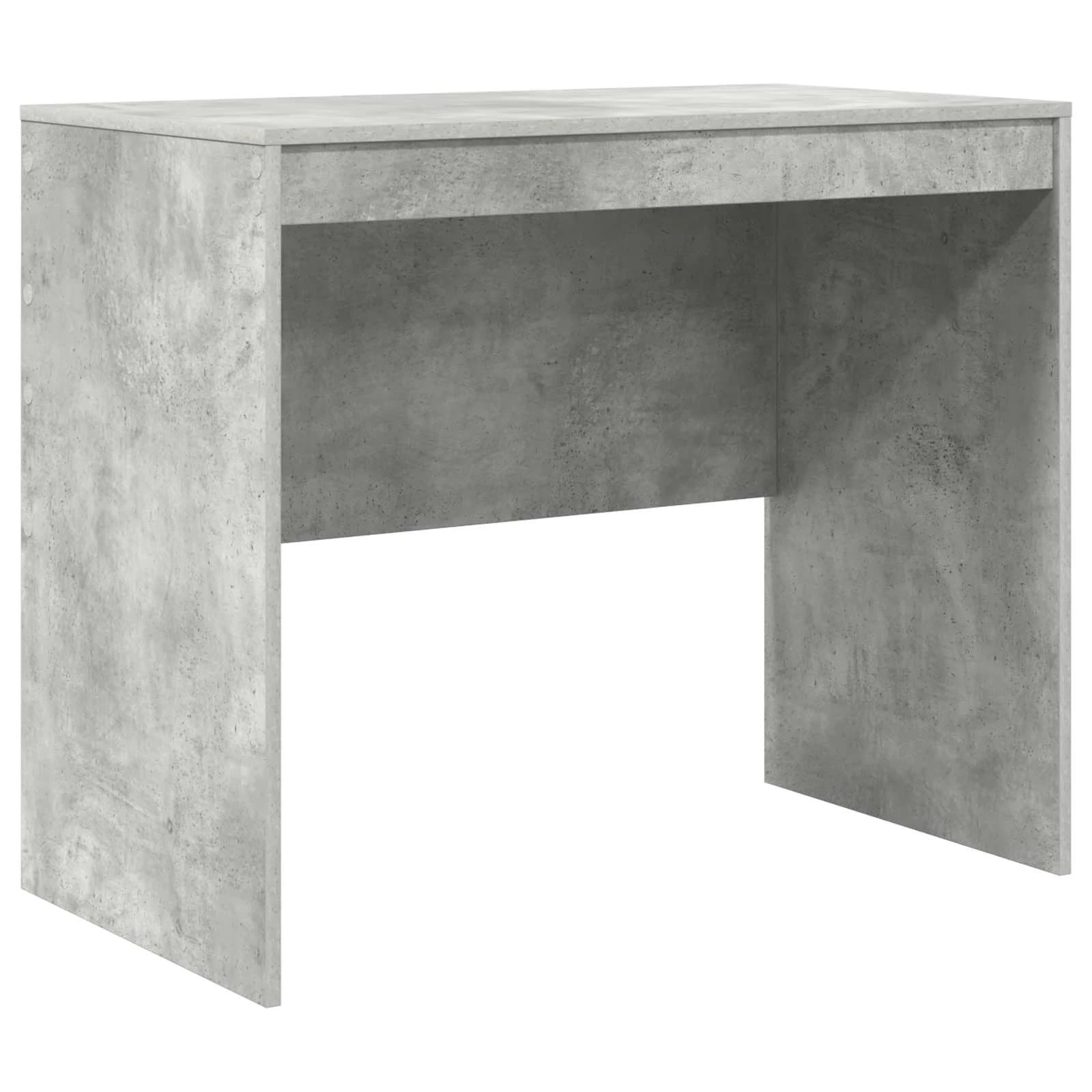 Miza Betonsko siva 135,5 x 50 x 127 cm 2 kos - slika 5