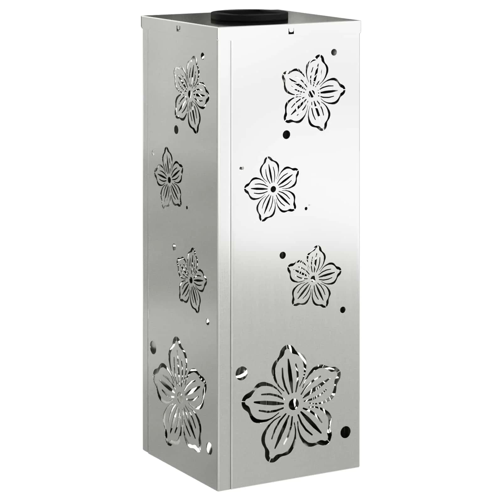 Solarno LED svetilo za pot 2 kos Toplo bela 18 x 18 x 50 cm - slika 4