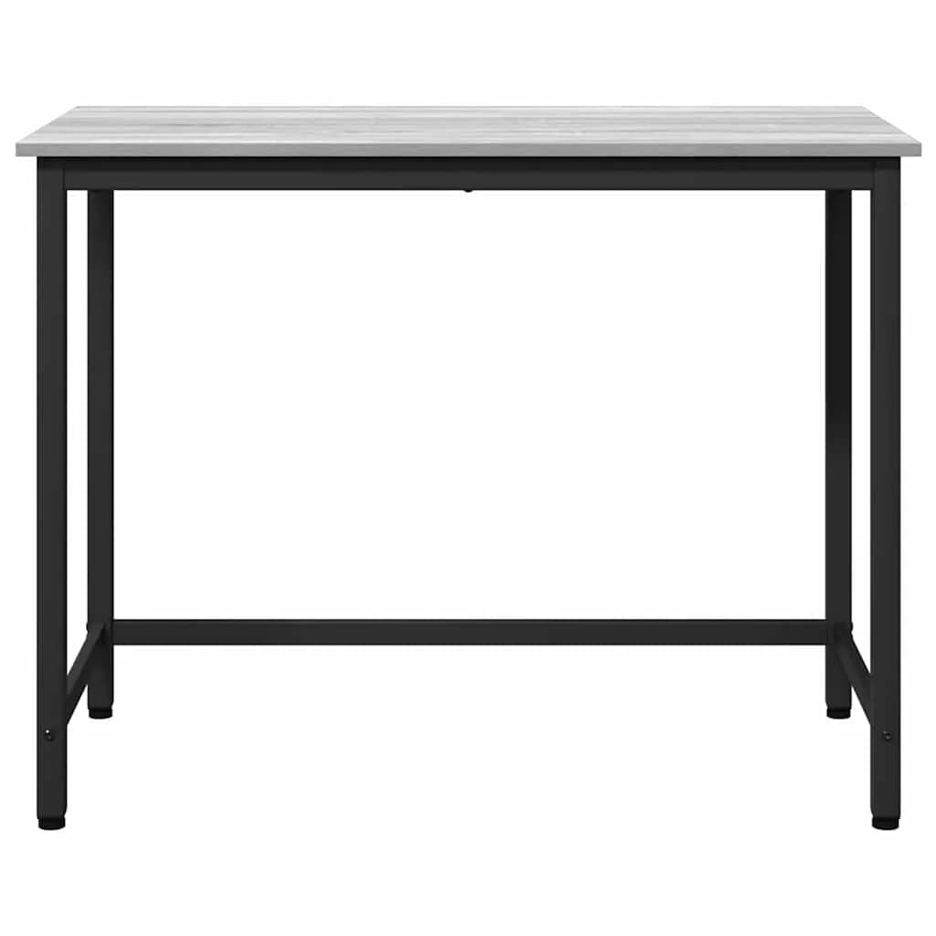 miza Siva Sonoma 80 x 50 x 76,5 cm Inženirski les in jeklo - slika 5