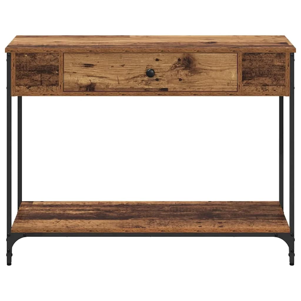 Konzolna miza Star les 100 x 34.5 x 75 cm Inženirski les - slika 6
