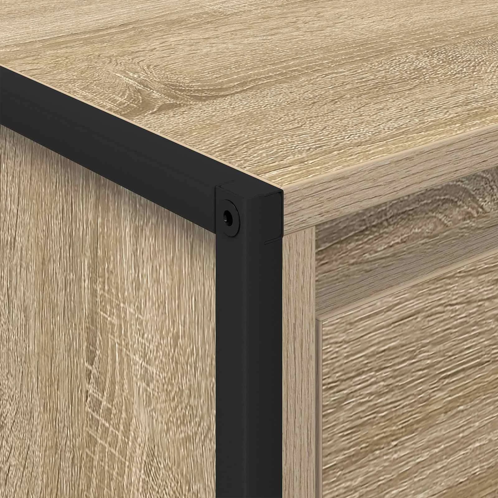 Klubska miza Sonoma 100 x 46 x 40 cm Inženirski les - slika 9
