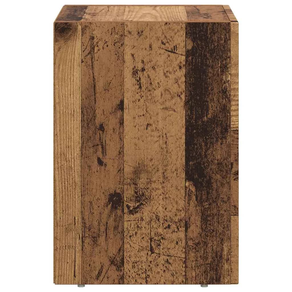 Nočna omarica ELST Star les 29,5 x 33,5 x 50 cm Inženirski les - slika 5
